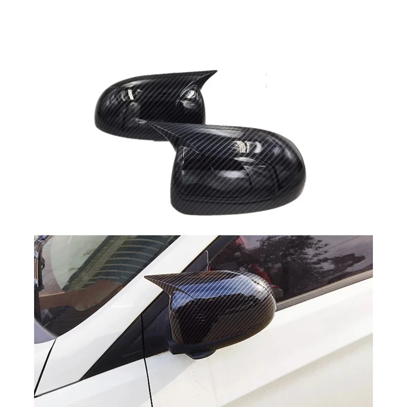Rearview Side Mirror Trim Cover Fit For Hyundai Accent Solaris 2010-2021 Shell Sticker Car Styling Accessories Auto Part