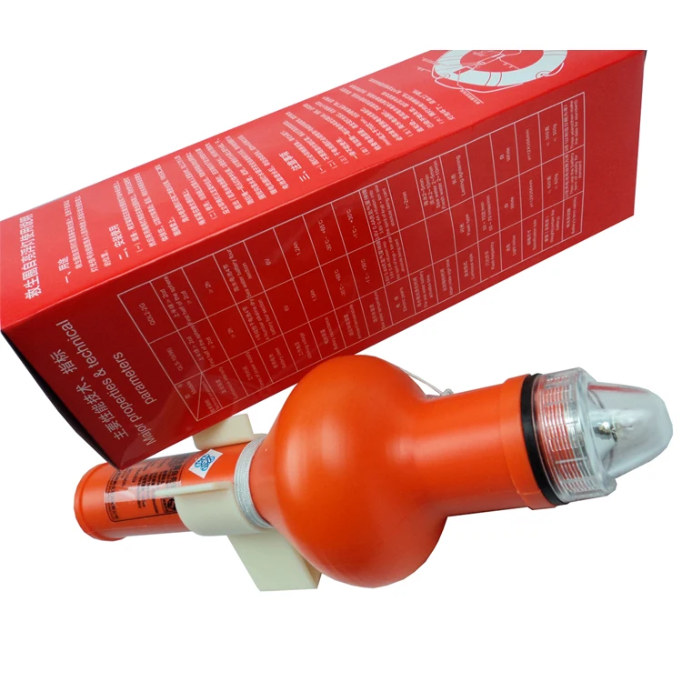 Marine Seawater Lifebuoy Light Lifebuoy Flash Self-Lighting Floating Light Lifebuoy Lithium Battery Light