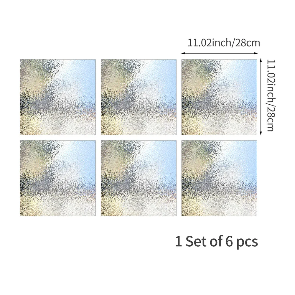 Heat Control Privacy Film Non-adhesive Removable Blocks Harmful Rays Temperature Regulation For Home Doors As Shown