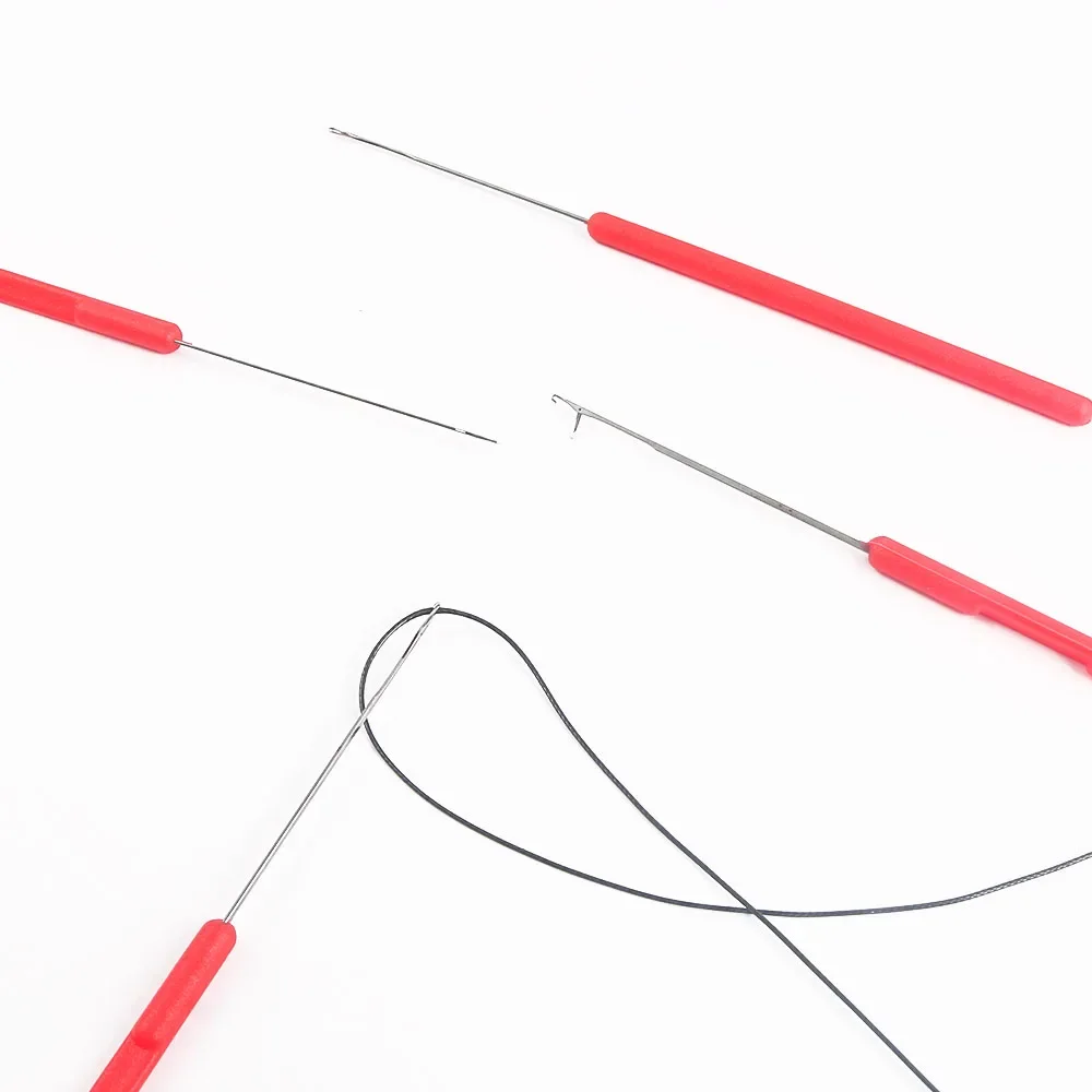 

1pcs Sewing Tools Repair Sweater Sweater Sewing Needles Aluminium Tongue Knitting Tools Jewelry Making Hook With Tongue