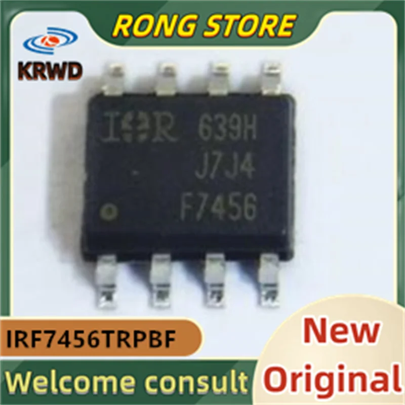 10PCS F7456 New and Original IRF7456TRPBF IRF7456  SOP-8