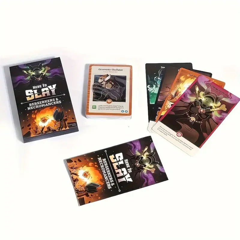 Here To Slay Base Game And Expansion Bundle For Board Game, Holiday Party Favors, Halloween Christmas Gift, gaming gift