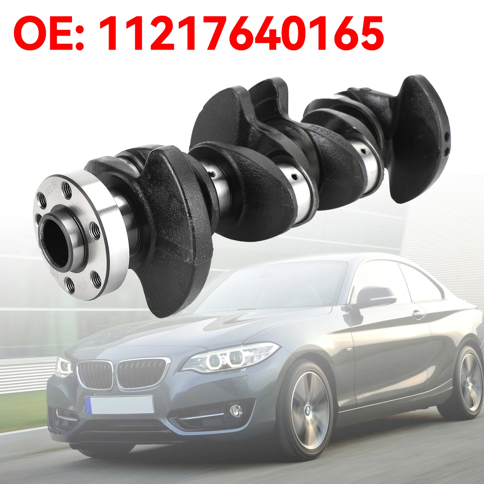 Areyourshop Engine Crankshaft For BMW N20 2.0 220i 420i 520i F20 F30 F32 E84 F25 11217640165