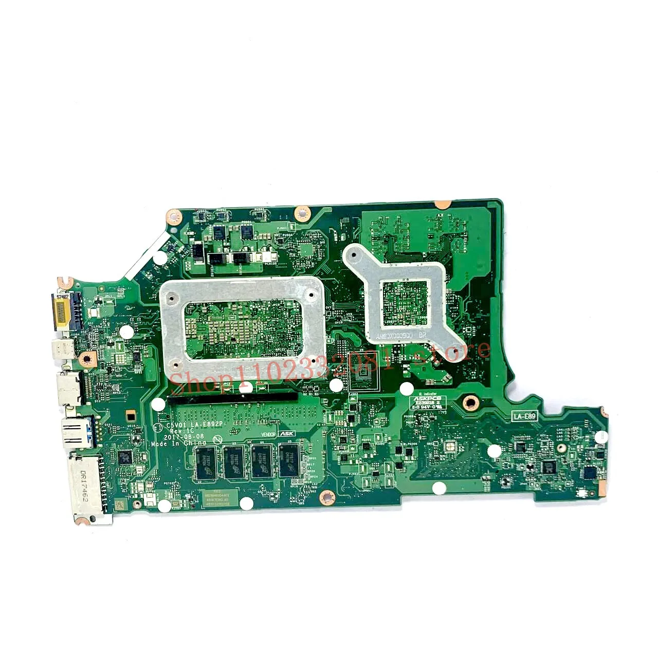 C5V01 LA-E892P Mainboard For ACER A515-51G A615-51G Laptop Motherboard NBGWH11001 With SR3LA I5-8265U CPU 940MX 100% Tested Good