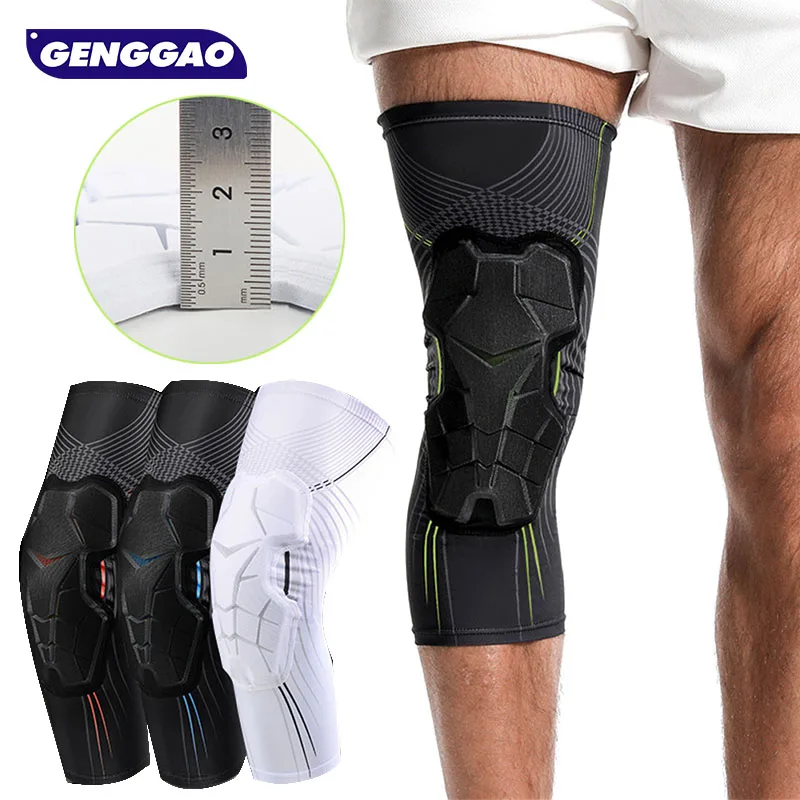 

1Pcs Knee Pads and Shin Guards Sleeves for Soccer, Basketball, Wrestling, Softball, Volleyball, Sports, Daily Support