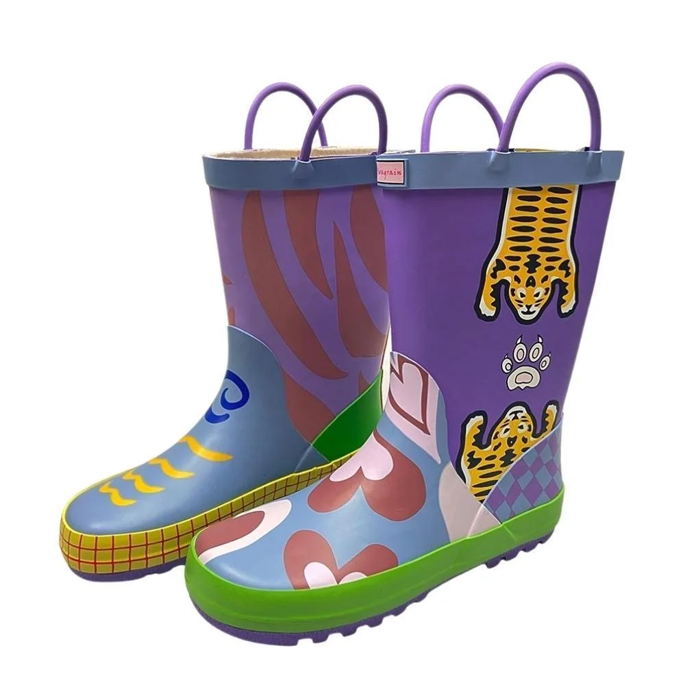 

New cartoon kids animal Rain Boots Student Rain Boots Children's Fashion Shoes Non-Slip Short shoes