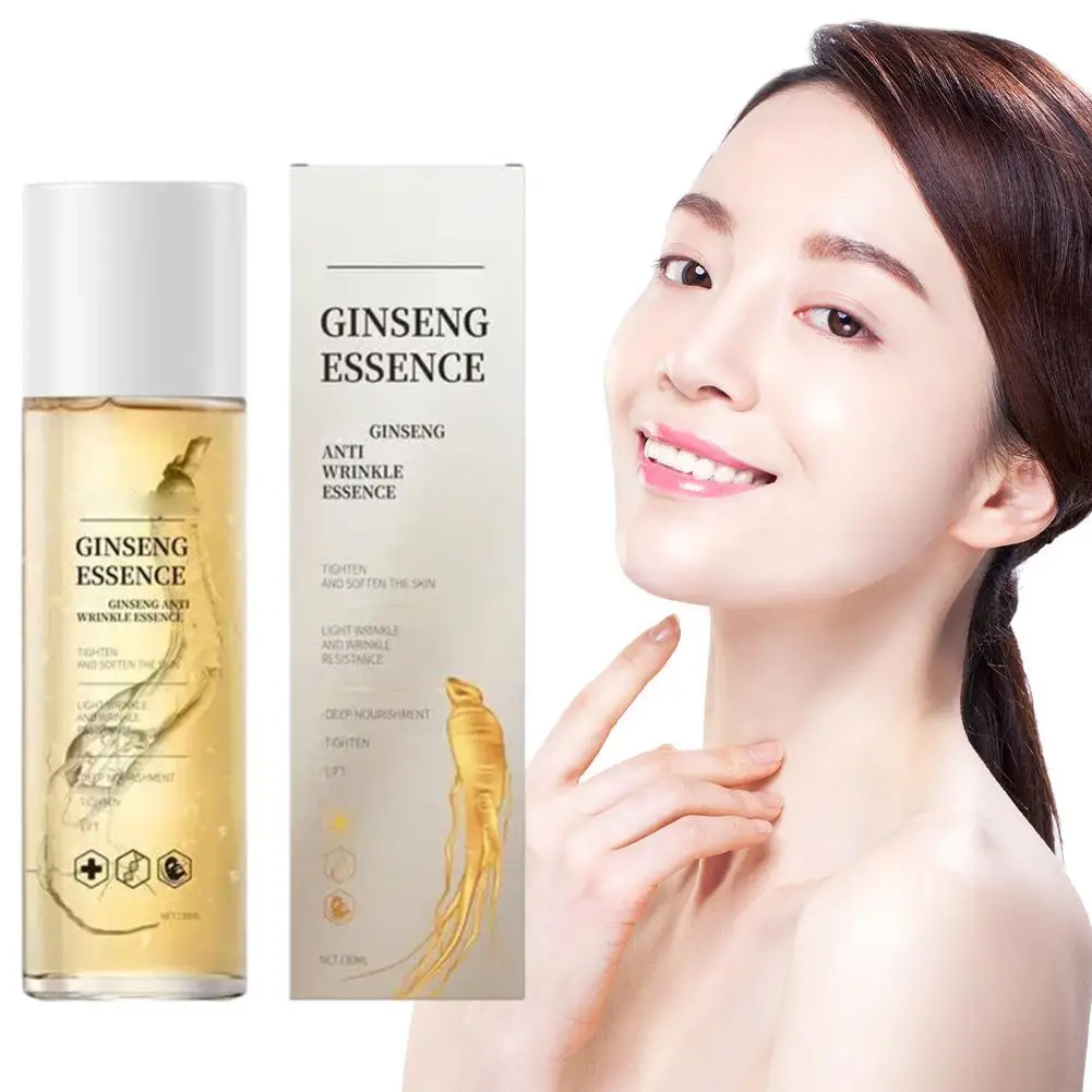 

Ginseng Firming Essence Nourishes Tender And Lightens Fine Lines And Eye Wrinkles Skin Care Essence Brightening Serum