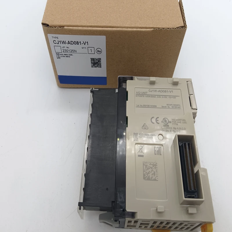 

CJ1W-AD081-V1 PLC analog input power supply, brand new, original and genuine