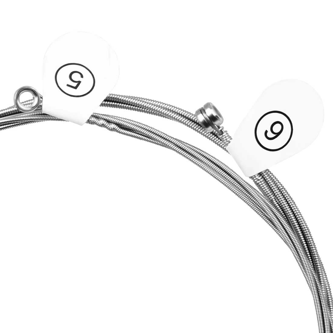 Irin e130 E-Gitarren saite Silber 6 Stück E-Gitarren saiten plattiert Nickel Stahl ultra dünne Beschichtung saiten Teile – Detail 8