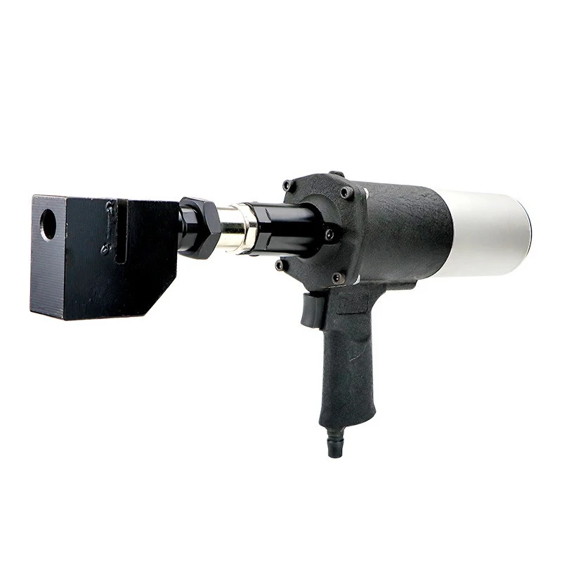 

Double cylinder hole punch Stainless steel plate Angle iron Aluminum plate Pneumatic punching machine Handheld hole punch