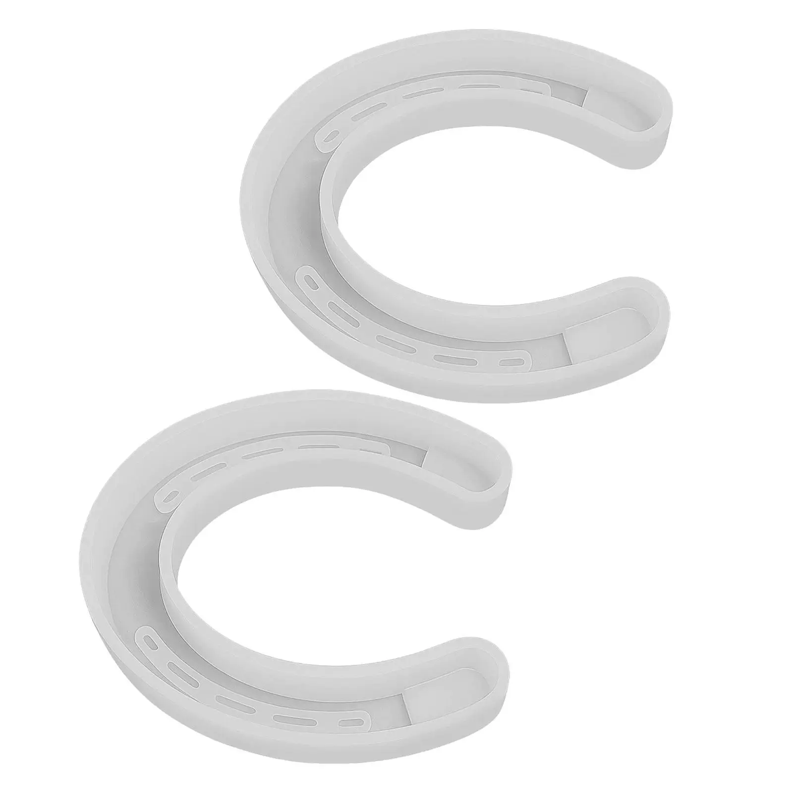 

Набор из 2 силиконовых форм для подков, для эпоксидной смолы, декора тортов, шоколада, конфет, поделок своими руками, украшений и бижутерии