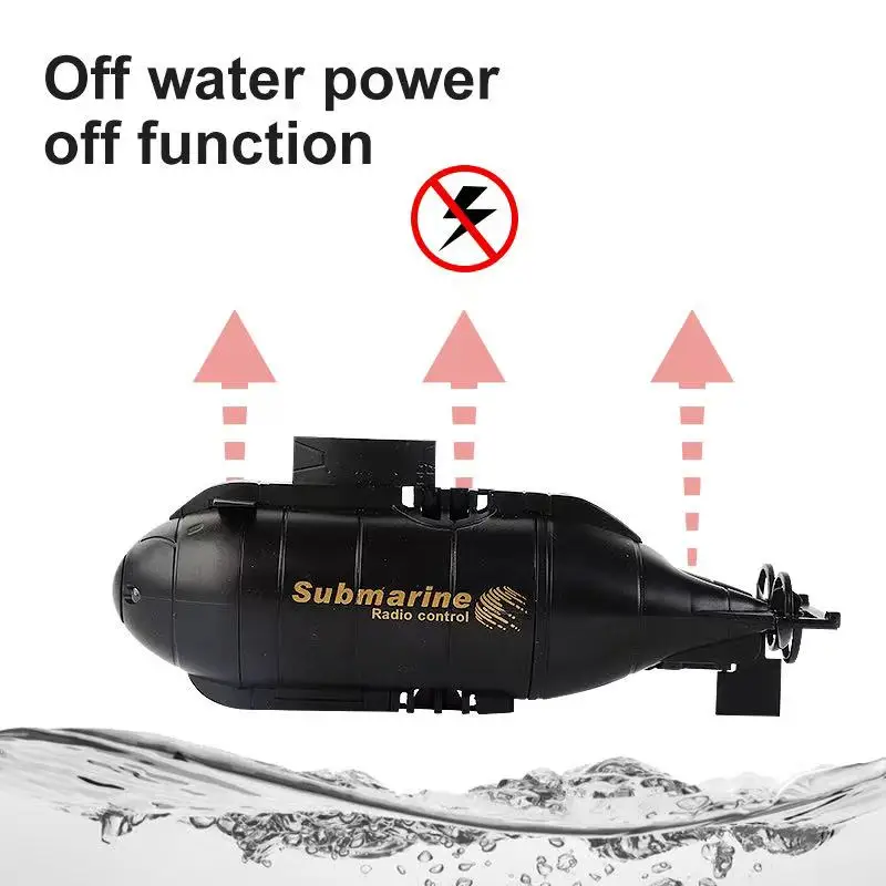 2025 Children Birthday Gift Speedboat Submarine Boat Simulation Mini Ship Electric Diving Model Remote Control Waterproof Toy
