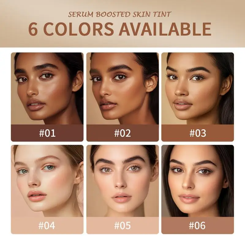Boosted Skin Tint Stick, feuchtigkeitsspendender Stick, langlebig, leicht, erhellt Stick, Gesichts-Concealer, Contouring Foundation Stick