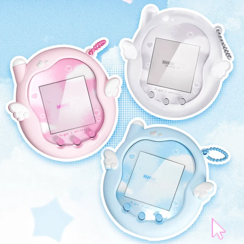 

Tamagotchi Uni Angel Series Silicone Soft Case Protective Cover for Electronic Pet Toy Cartoon Anti-Drop Gift