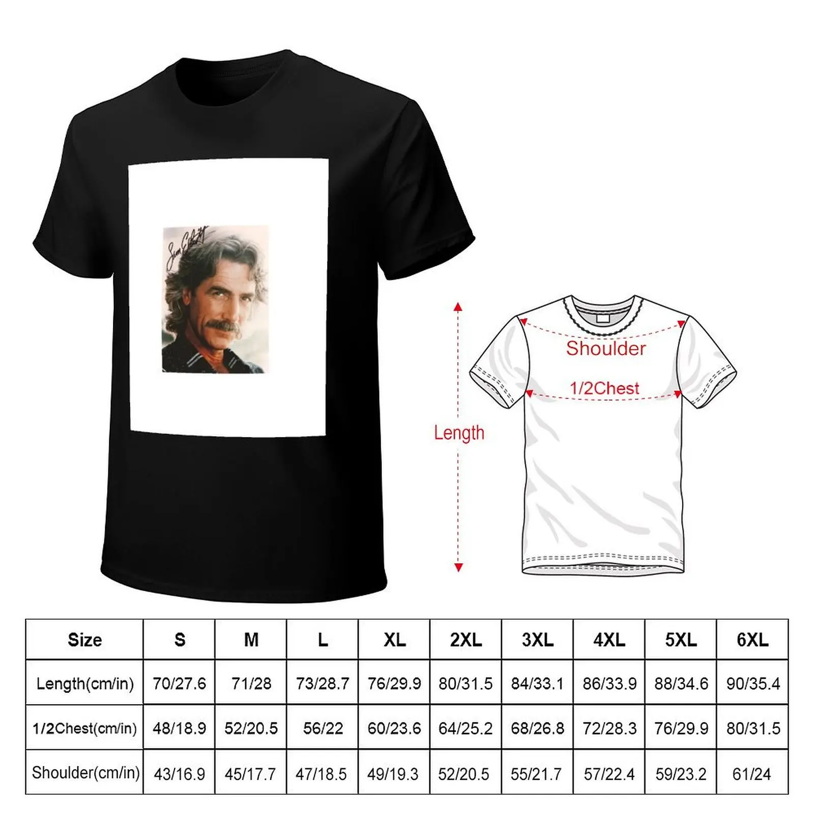 Sam Elliot Actor Received Many National Awards Golden Globe Academy Gift For Fan T-Shirt Dry Fit Running Short Sleeve Top