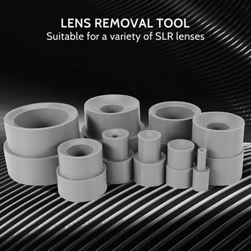 9Pcs Lens Repair Tool Kit For Camera DSLR Ring Removal Rubber 8-83Mm Photo Studio Accessories