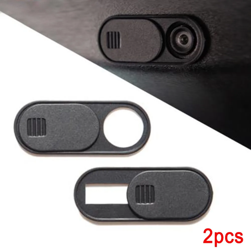 2pcs Privacy Protector Camera Covers For Tesla Model 3 Y Accessories Webcam Slide Switch Blocker Interior Sticker Trim