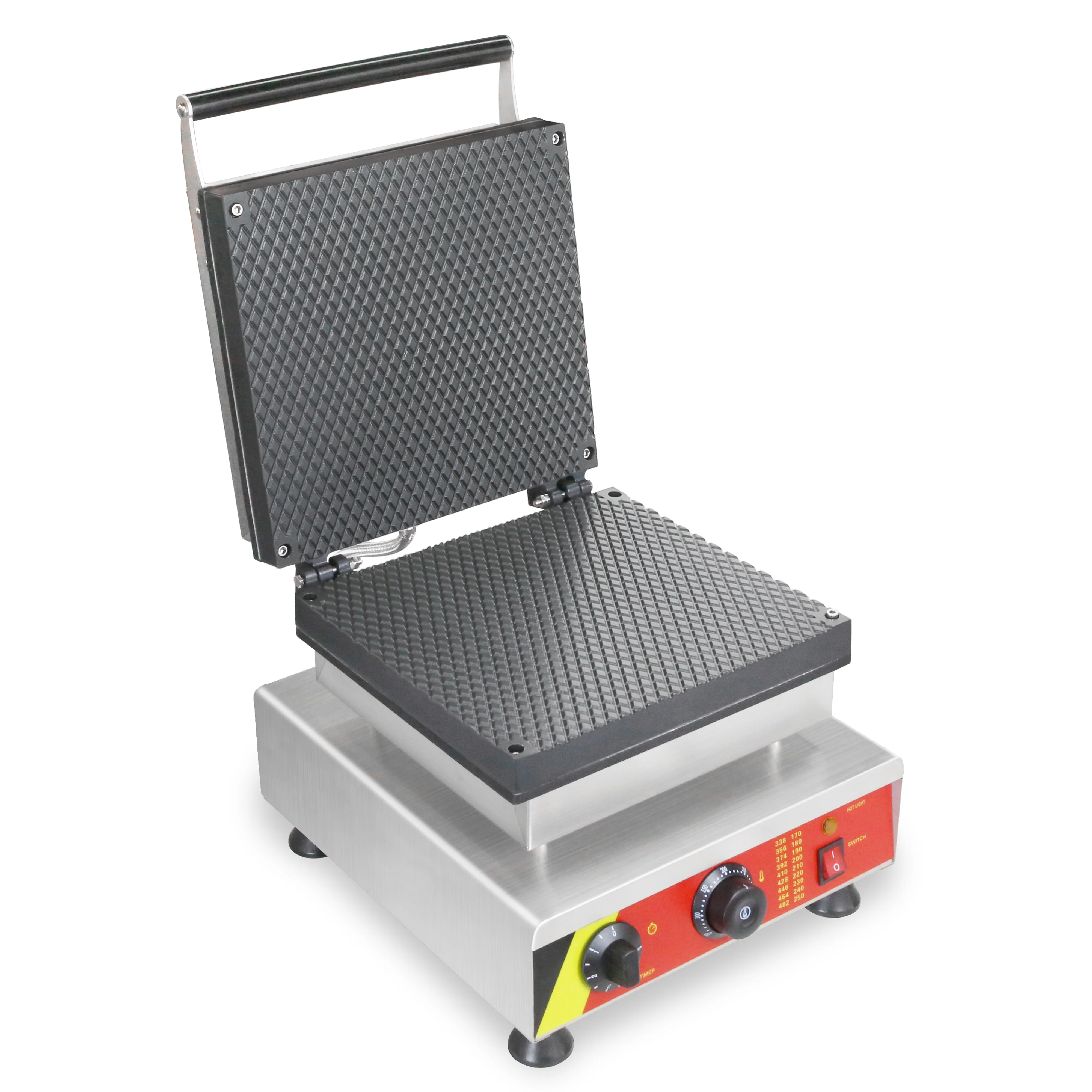 

4 Slice Belgian Waffle Maker Machine Commerical Use Home Breakfast