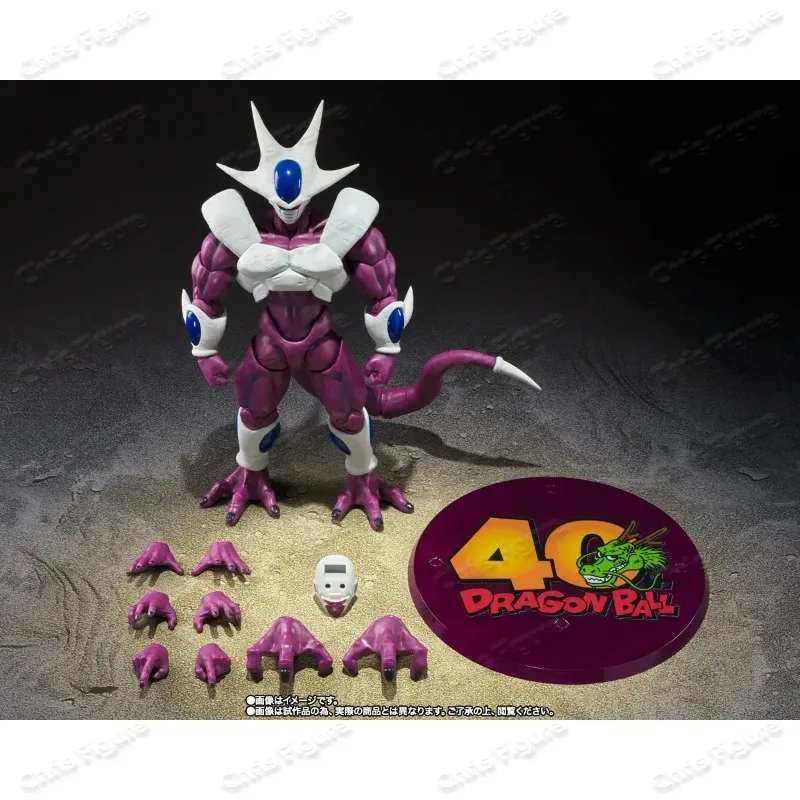 En Stock, Figura de Acción Bandai SHF Dragon Ball Cooler, Forma Final, 40ª Generación, Hermanos Frieza, Figura de Anime, Modelo de Juguete, Regalo