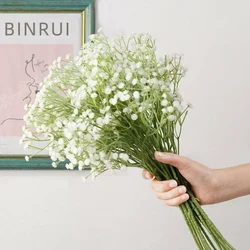 1 Bunch Of Artificial Babysbreath White/dark Purple/light Purple/pink/rose Red/blue Fake Flowers Home Decor Party Decor Wedding