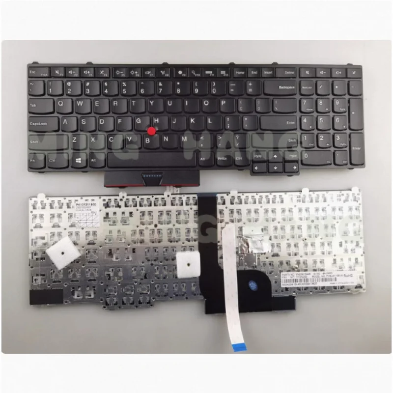 

l New US No Backlit Keyboard For ThinkPad P50 20EN 20EQ P70 20ER 20ES SN20H35238