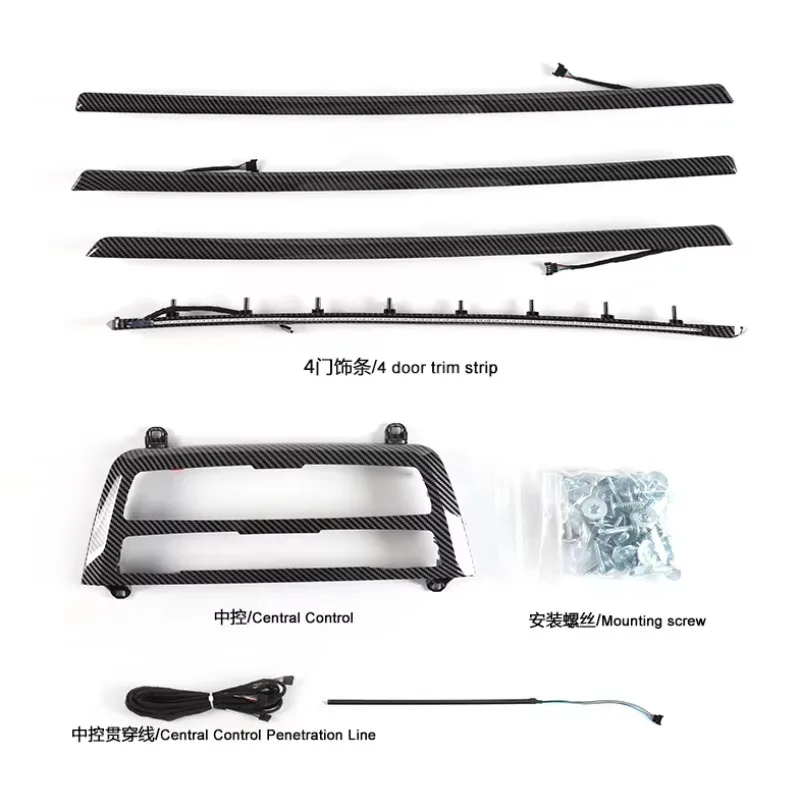 Ambient Light For BMW 3 Series F30 F31 F35 2012-2019 Led Door Dashboard Decorative Neon Dynamic Atmosphere Lamp