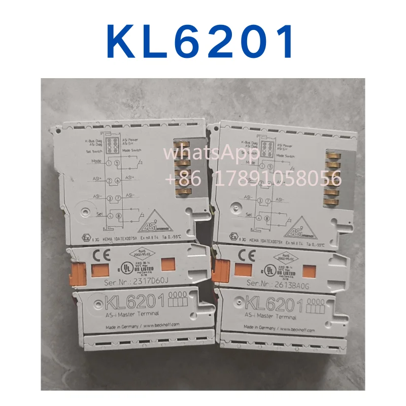 

Second hand KL6201 test OK
