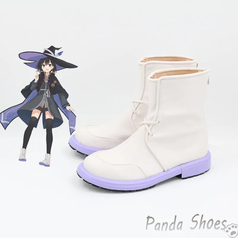 Saya Cosplay Shoes Anime Wandering Witch The Journey of Elaina Cos Boots disfraz de Cosplay Prop Shoes para fiesta de Halloween