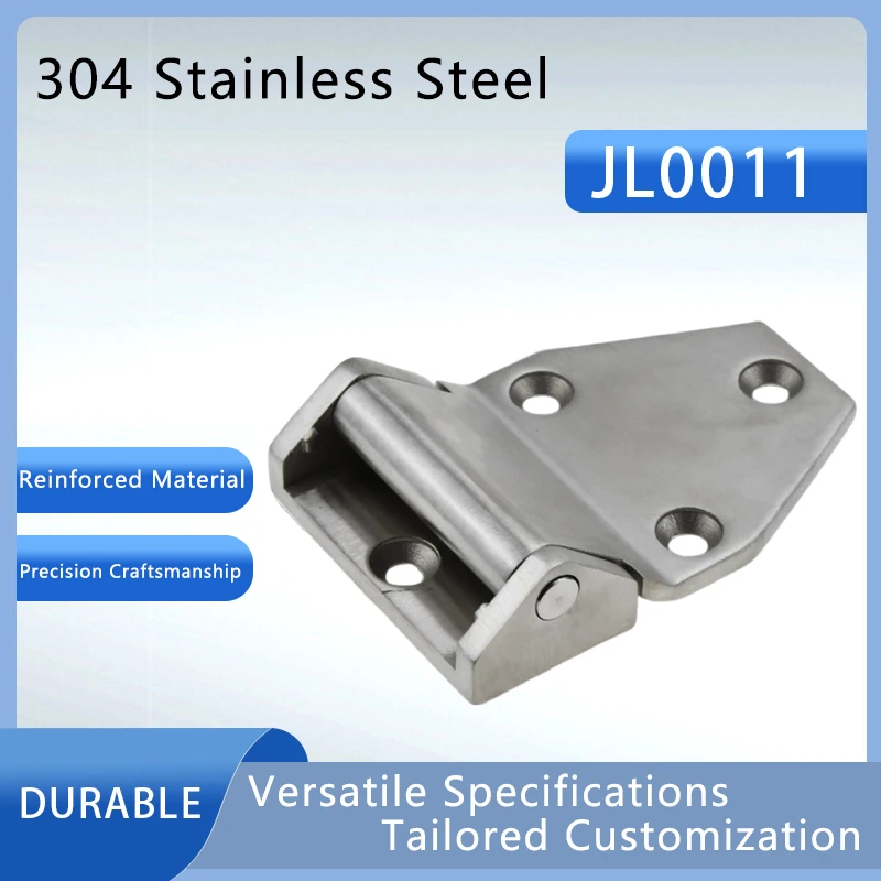 

304 Stainless Steel Thickened Hinge Complete Cnc Machine Tool Equipment Cabinet Door Heavy-Duty Distribution Box Hinge