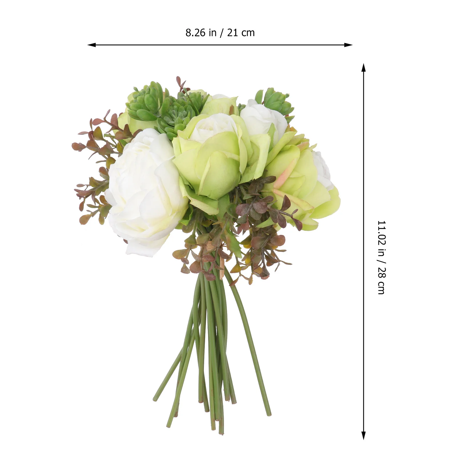 

Fake Flower Simulation Ornament Artificial Bouquet Wedding Decor Home Gathering Romantic Flower Adornment No Watering Required