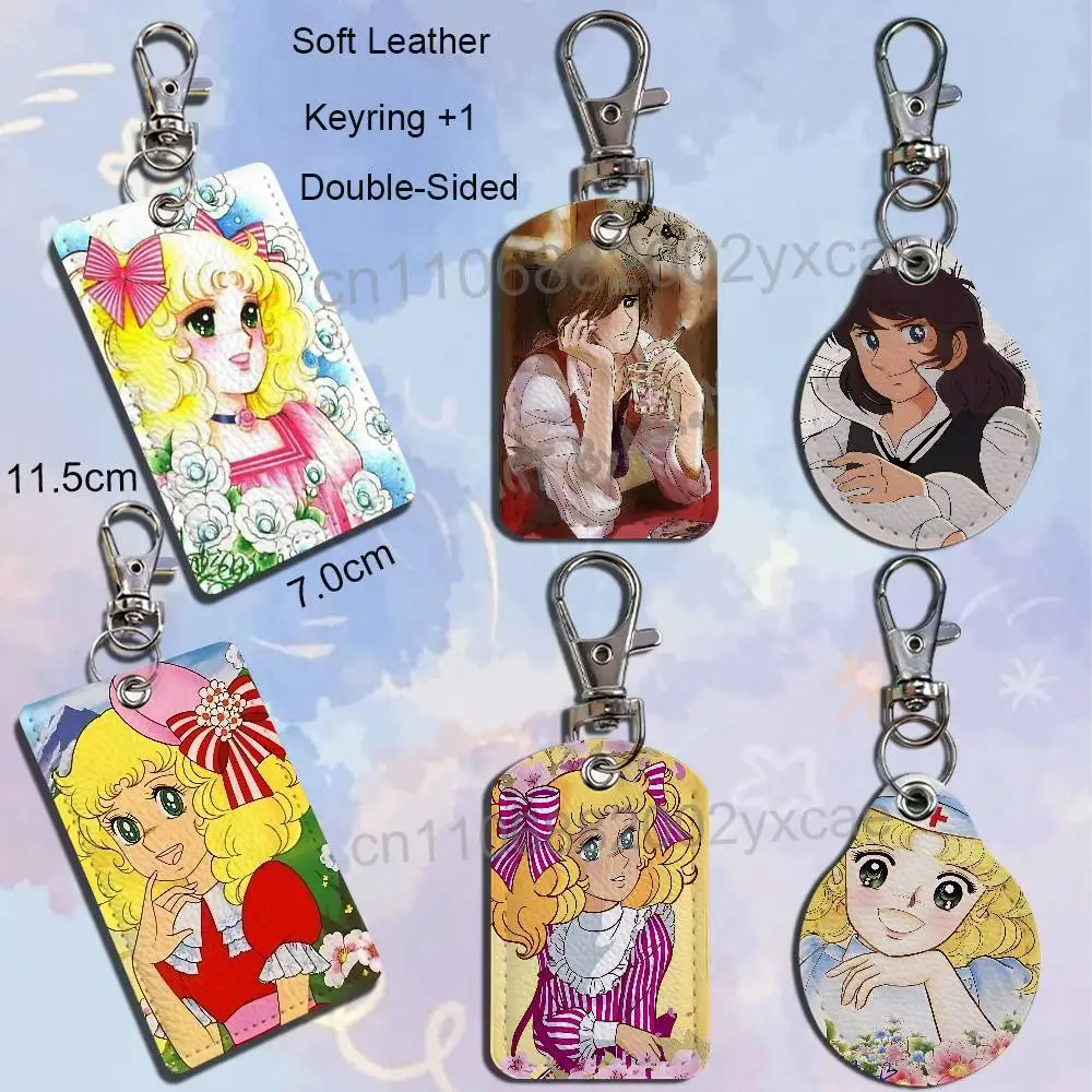 Terry Candice White Ardley Candy Candy Card Holder With Keychain Executive Protection For Bank Credit Subway Bus Case