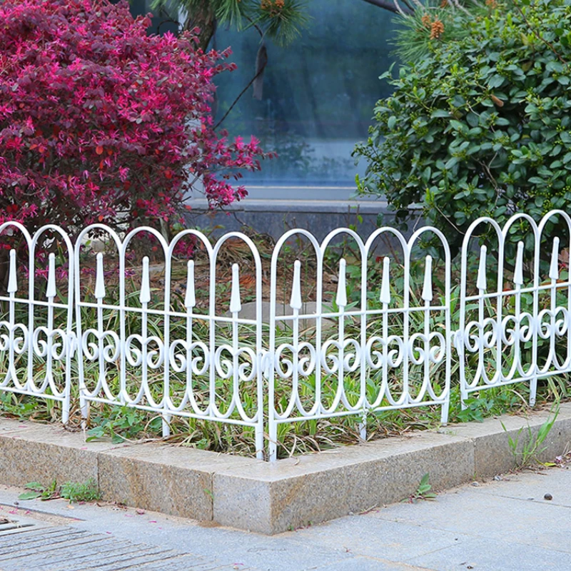 

Rustproof Landscape Fence Potted Plant Barrier Bendable Garden Border Animal-Proof Edging for Flower Beds Functional Yard