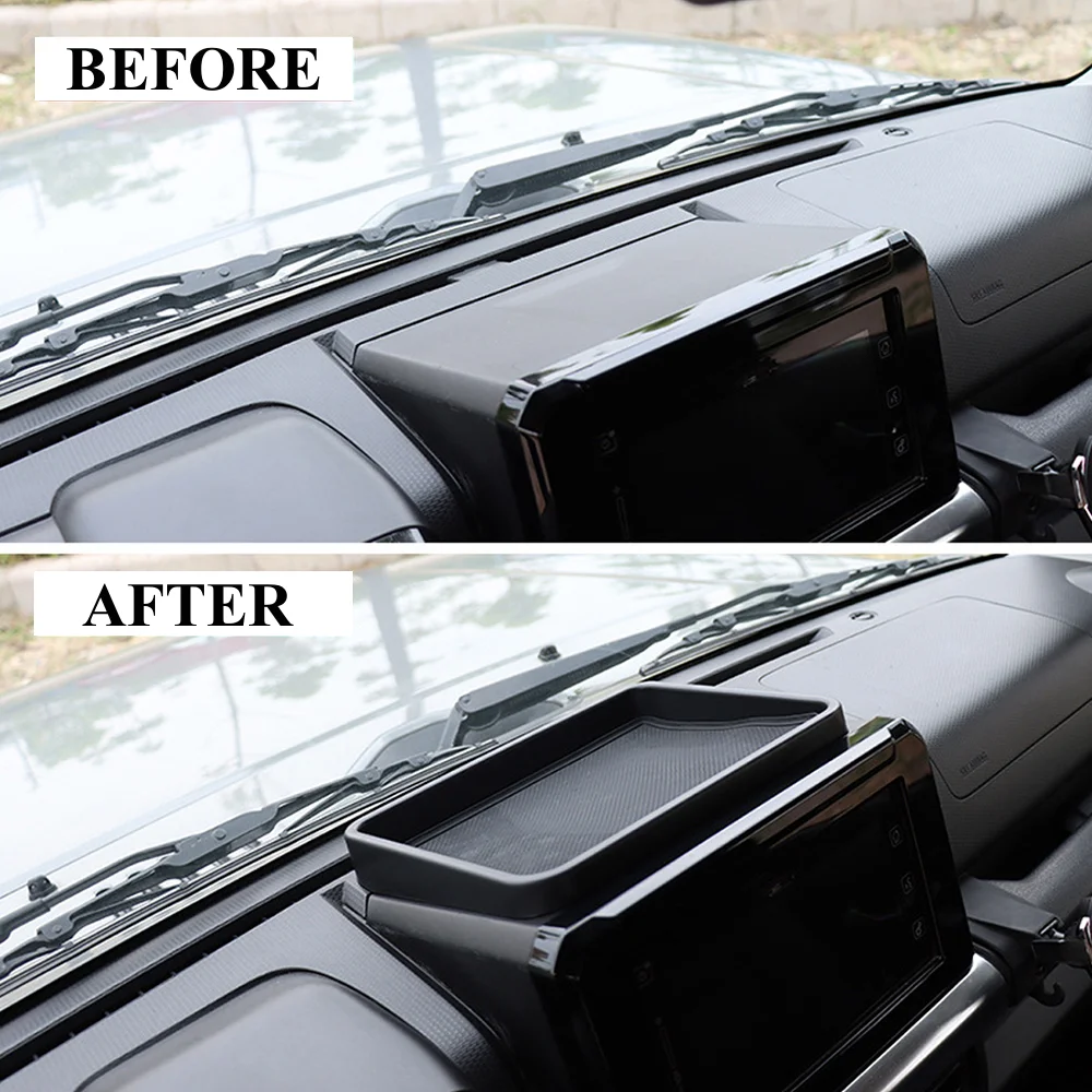 Car Dashboard Storage Box Center Consoles Organizer Tray for Suzuki Jimny JB64 JB74 XL 5-Door 2019-2024 Interior Accessories