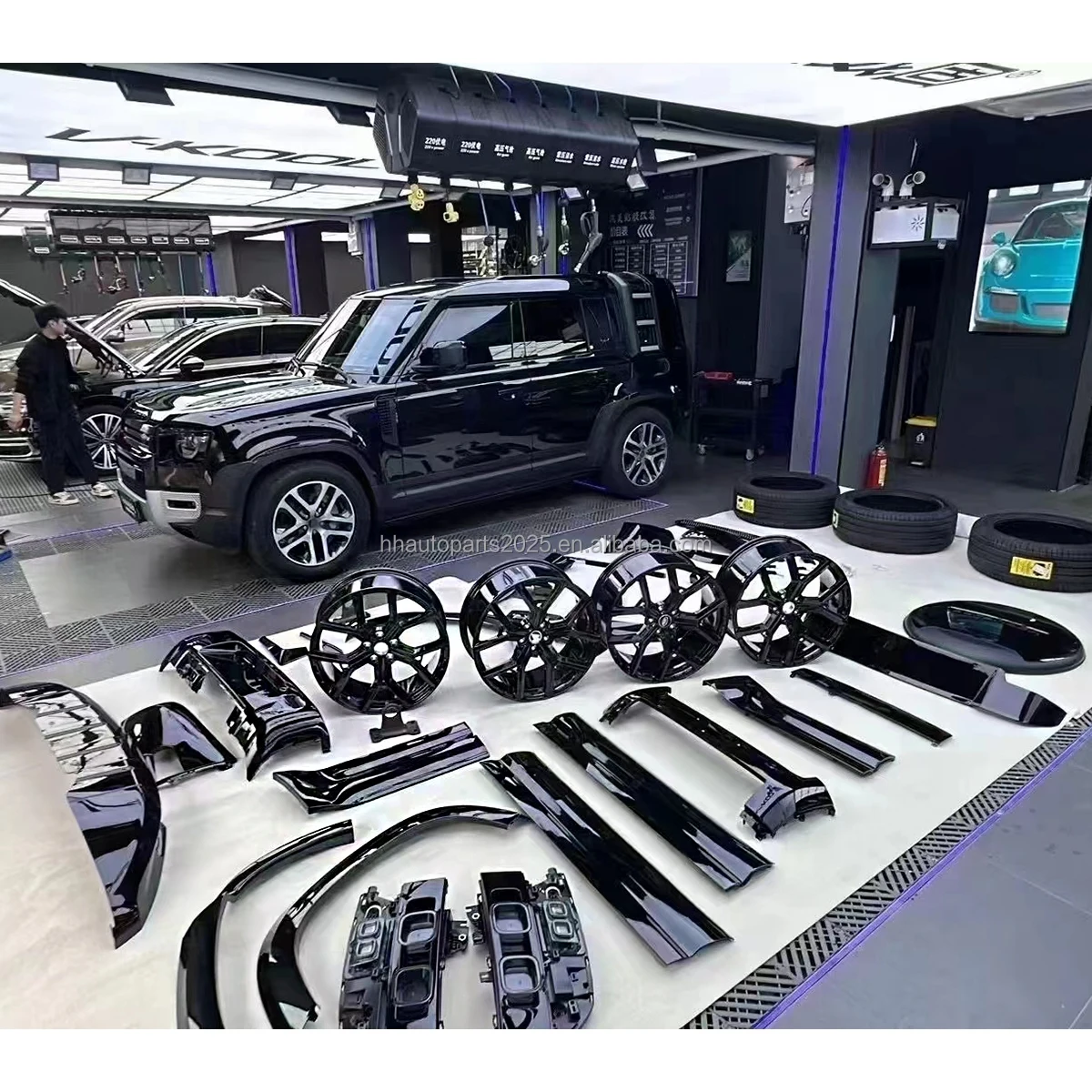 

Upgrade Modification KitFactory Wholesale Price Bumpers Body Kit For Land Rover Defender 90/110 2019-2023 Alterated To 007 Model