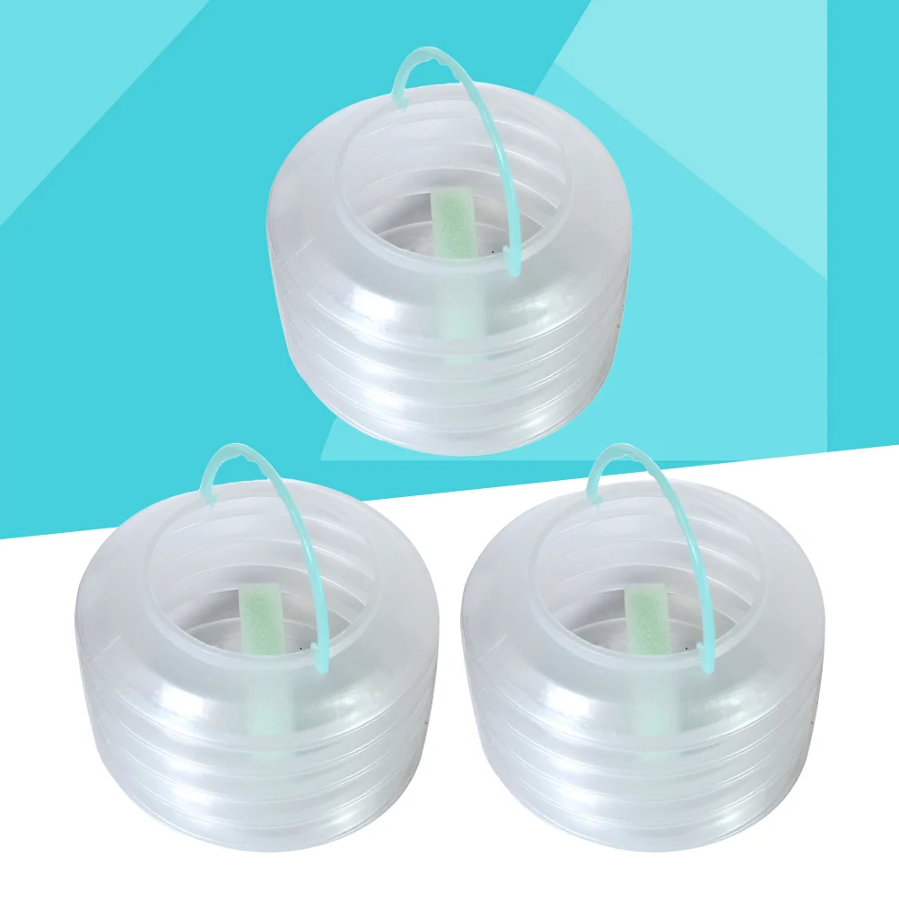

3pcs Foldable Brush Washer Flexible Plastic Wash Bucket Watercolor Paints Bucket Portable Travel Outdoor Art Supplies