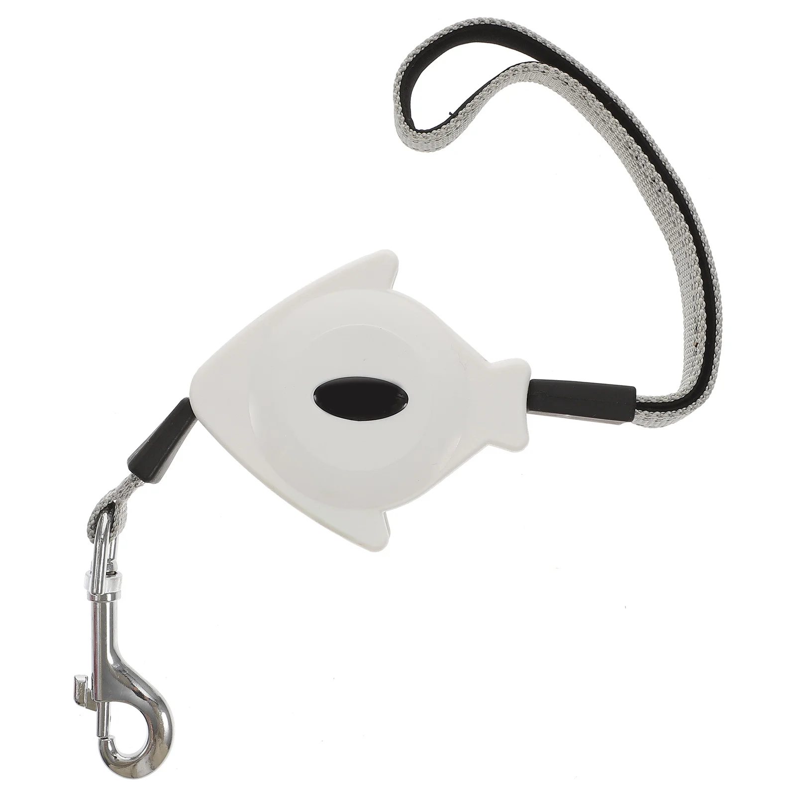 

Safe Comfortable Retractable Dog Leash Auto Telescopic Flat Rope M White Pet Walking Leads Reflective Design Dog Leash