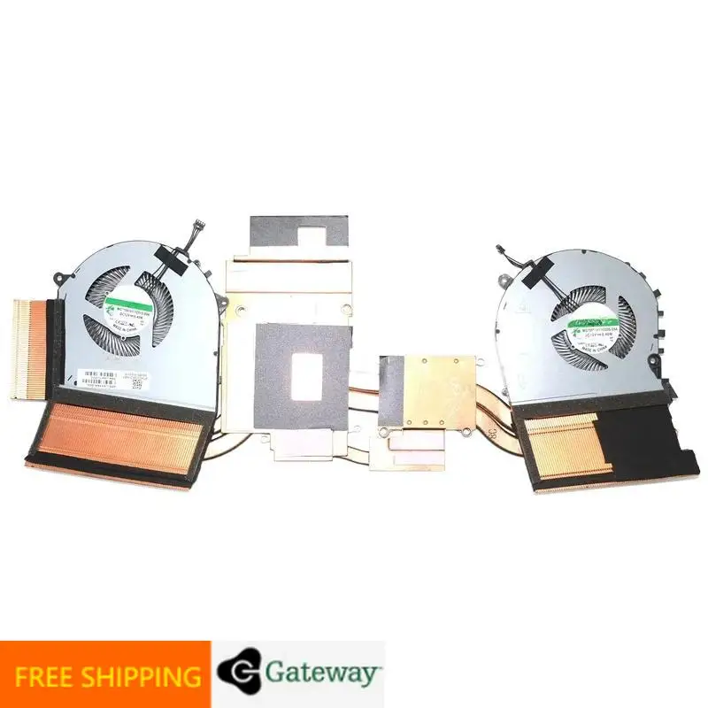 

Gate L57366-001 Brand New For Omen 17-cb TPN-C144 17.3" Cooler Heatsink W/CPU GPU Fan