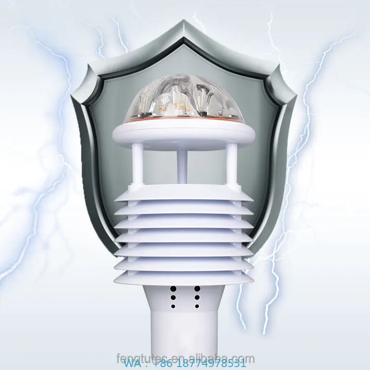 

Environmental Farm Greenhouse Monitoring Intelligent Street LampAutomatic Ultrasonic Weather Station Sensor for Meteorological