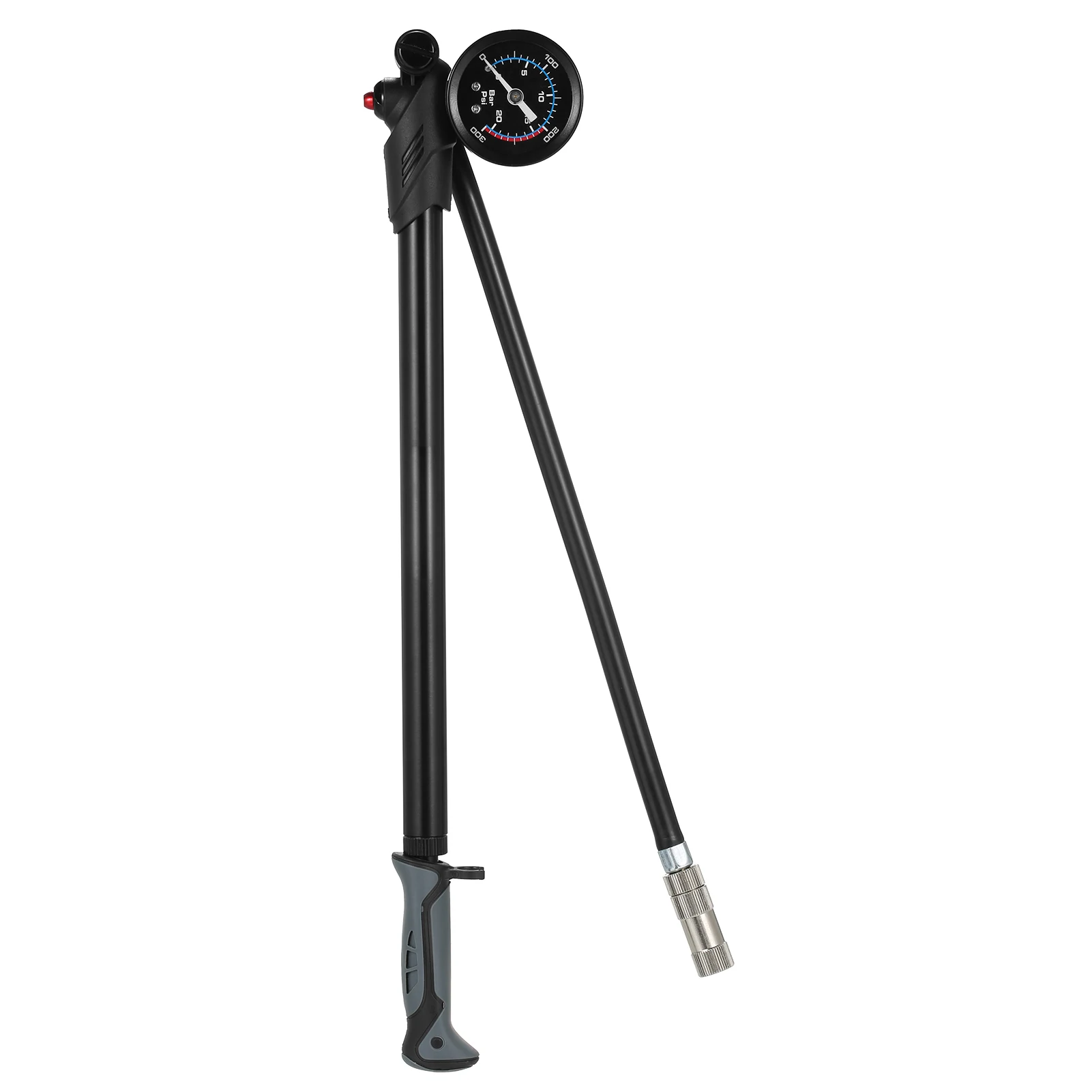 

Велосипедный насос Lixada с манометром, 300PSI, высоконапорный насос для накачки шин велосипедов, для вилок и задней подвески