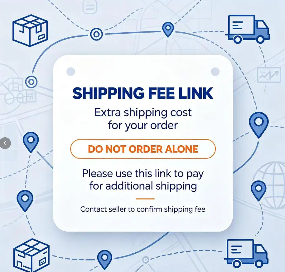 shipping fee link for clothes