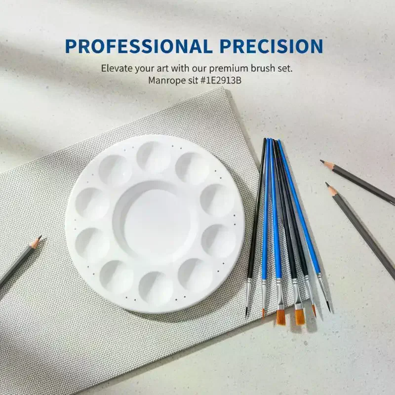 1 Set Nylon Brush Acrylic Detail Painting Thin Hook Line Pen Professional Miniature Paint Brush Kit Hand Painted Art Supplies
