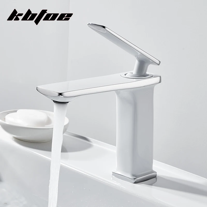 

Luxury Basin Faucet Bathroom Hot and Cold Water Sink Mixer Tap Vessel Toilet Deck Mounted Single Handle Brass Modern Crane