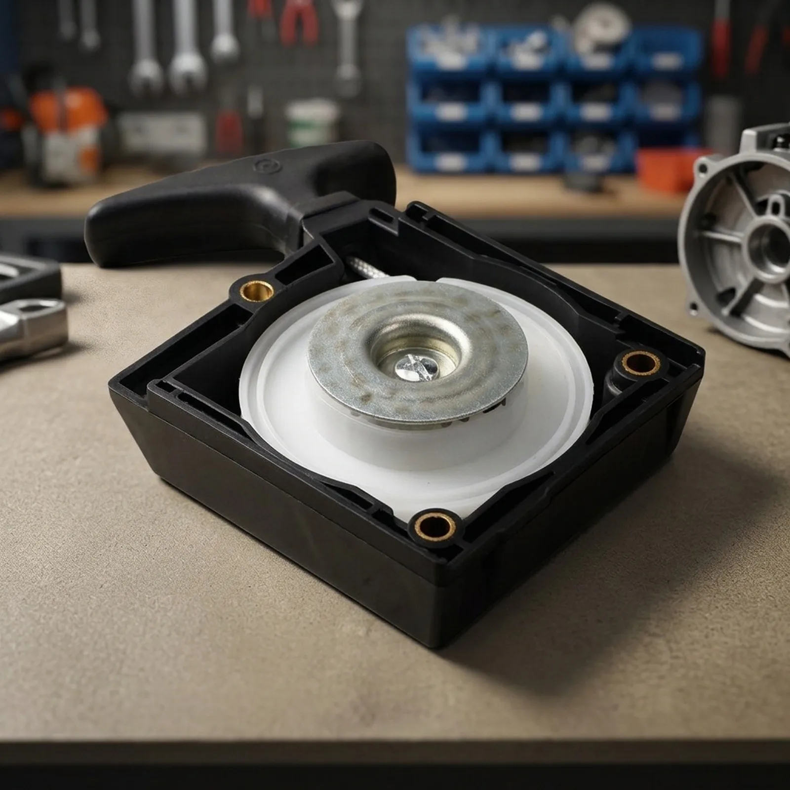 Recoil Starter Assembly for Kawasaki TH43 TH48 Brushcutters Designed for Integration with Existing Brushcutter Recoil Systems