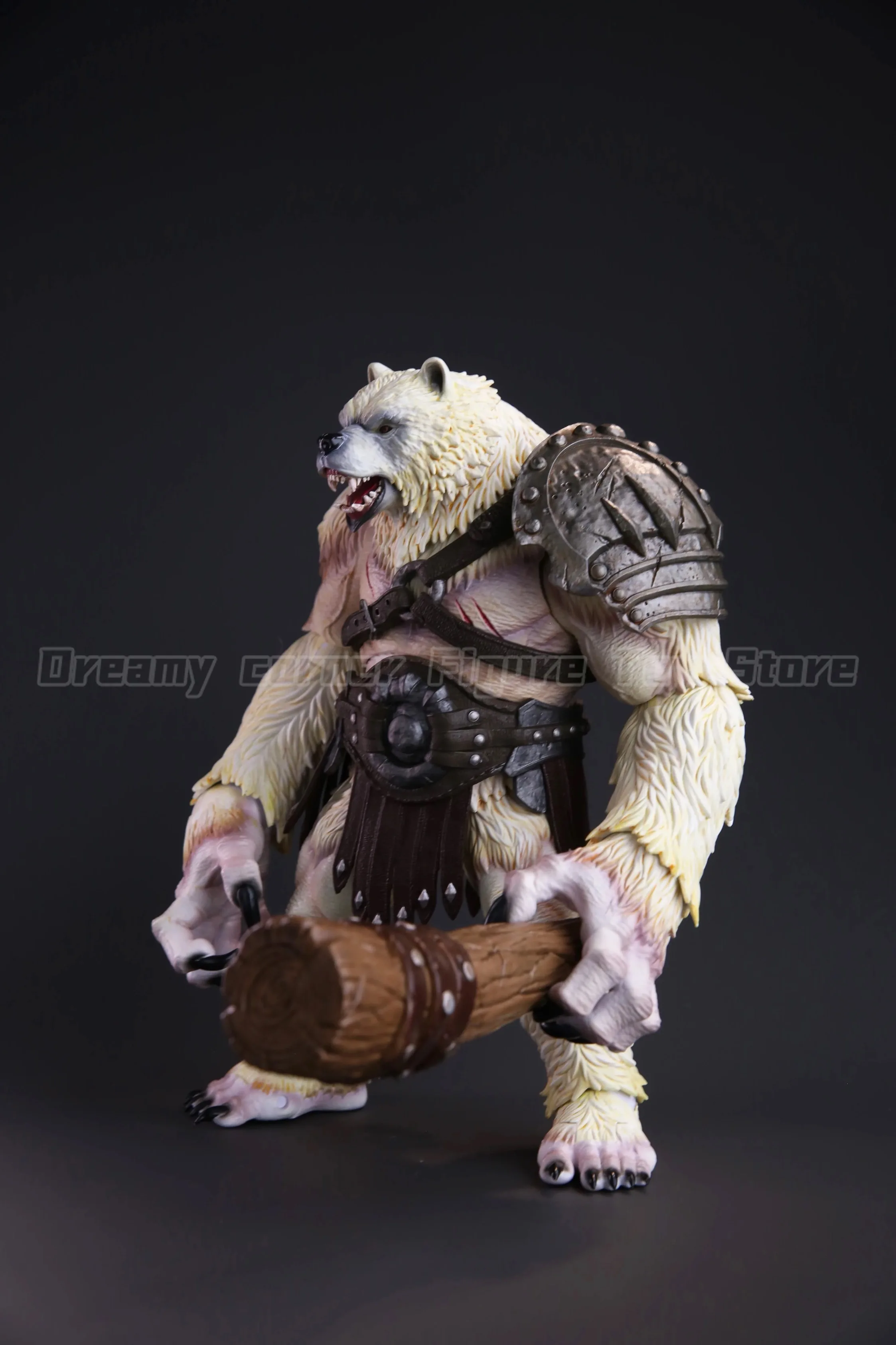 【متوفر】ألعاب الذاكرة الأصلية سلسلة مغامر الدب الأبيض نسخة درع عمل نموذج لجسم لعبة المجموعة