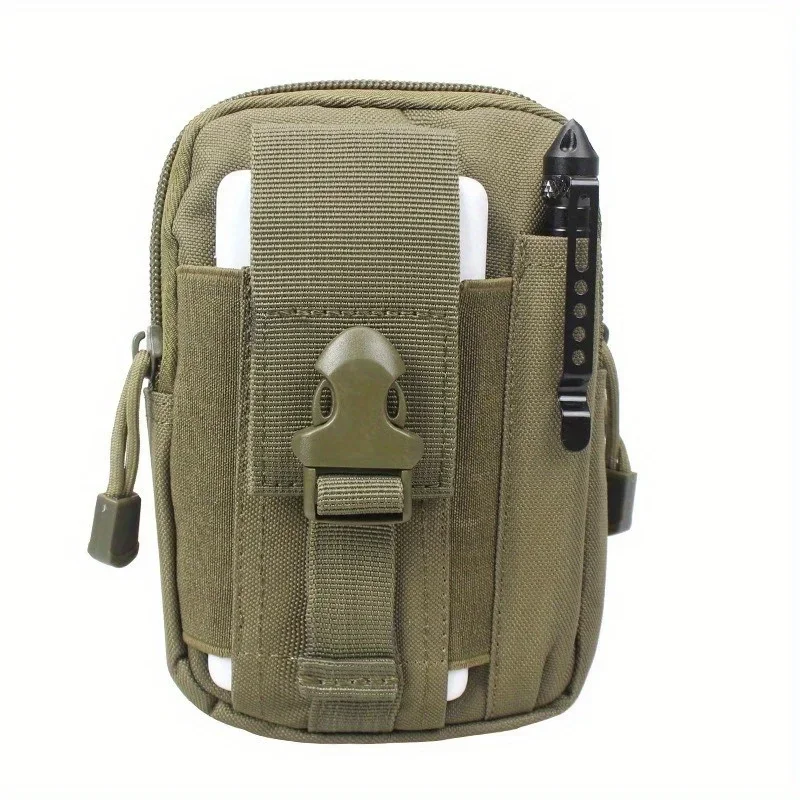 Multi-layer Waist Pack, Men's Casual Bag, Travel Purse Waterproof Belt Zipper Handbag, Outdoor Sport Multi-functional Fanny Pack image 5