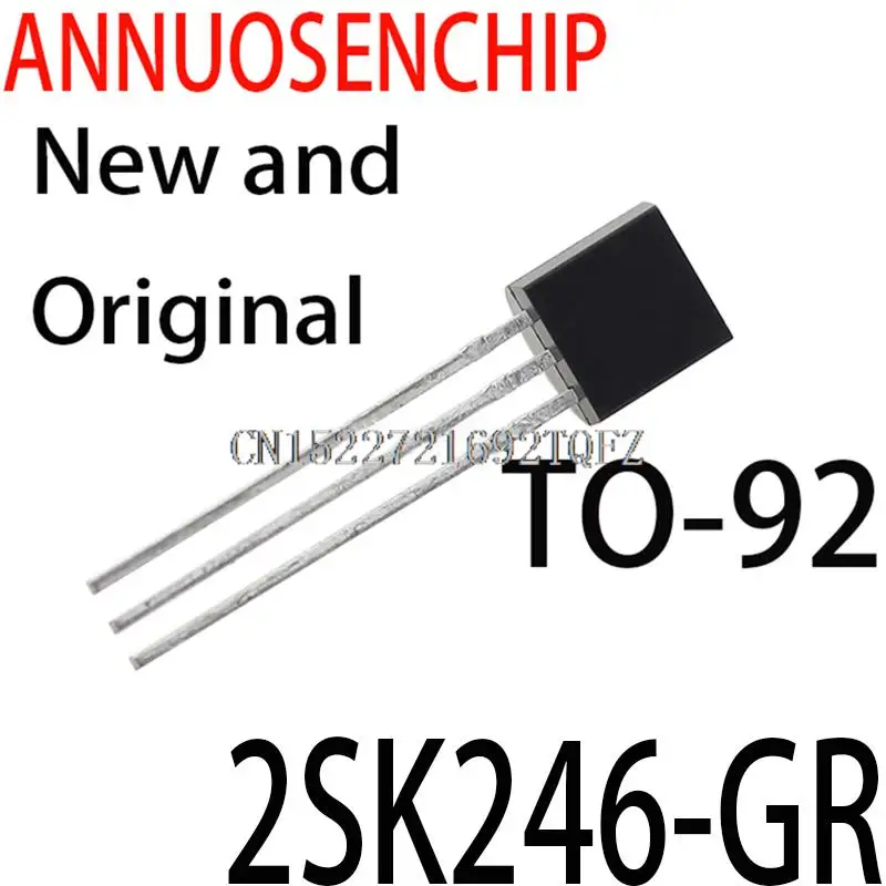 10PCS New and Original 2SK246 K 246 TO-92 2SK246-GR