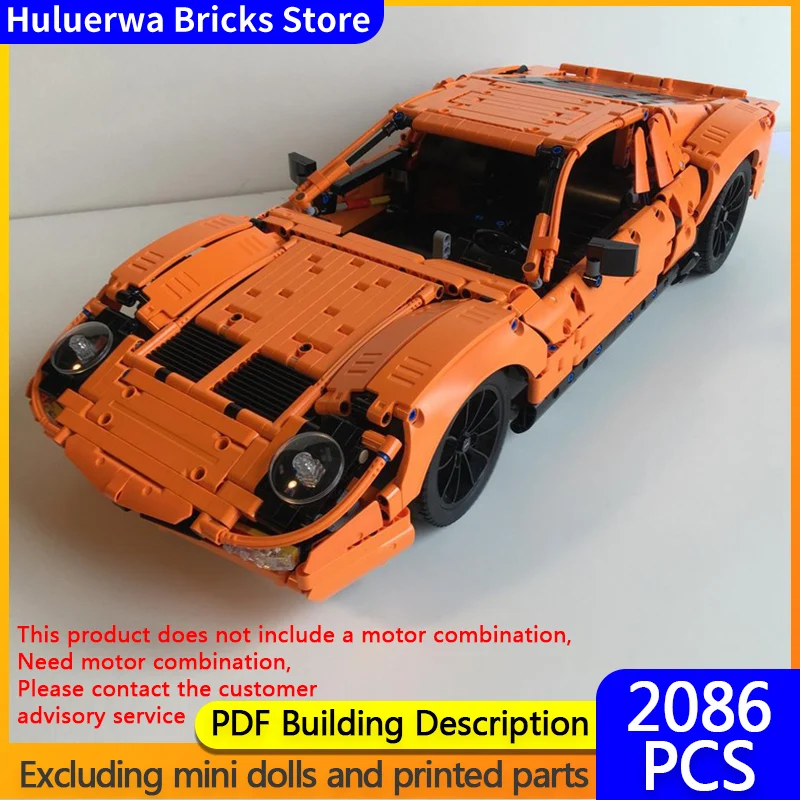 

Модель скоростного гоночного автомобиля MOC, строительные кирпичи Miura SV, верхний уровень, спортивный автомобиль, модульная технология, подарки, праздник, сборка, детские игрушки