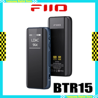 FiiO BTR15 Headphone Amplifier Bluetooth 5.1 DSD256 Receiver LDAC/aptX Adaptive with 3.5mm/4.4mm Headphone Accessories Gifts