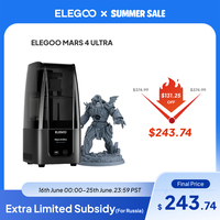 ELEGOO MARS 4 ULTRA 9K Mono MSLA 3D Printer with 7\