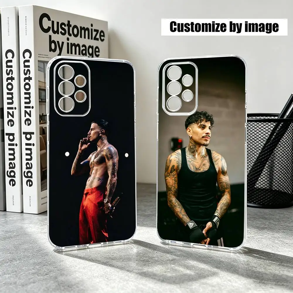 Singer-RA Rauw Alejandro Gift   Phone Case For Samsung S25,S24,S21,S22,S23,S30,Ultra,S20,Plus,Fe Transparent Cover